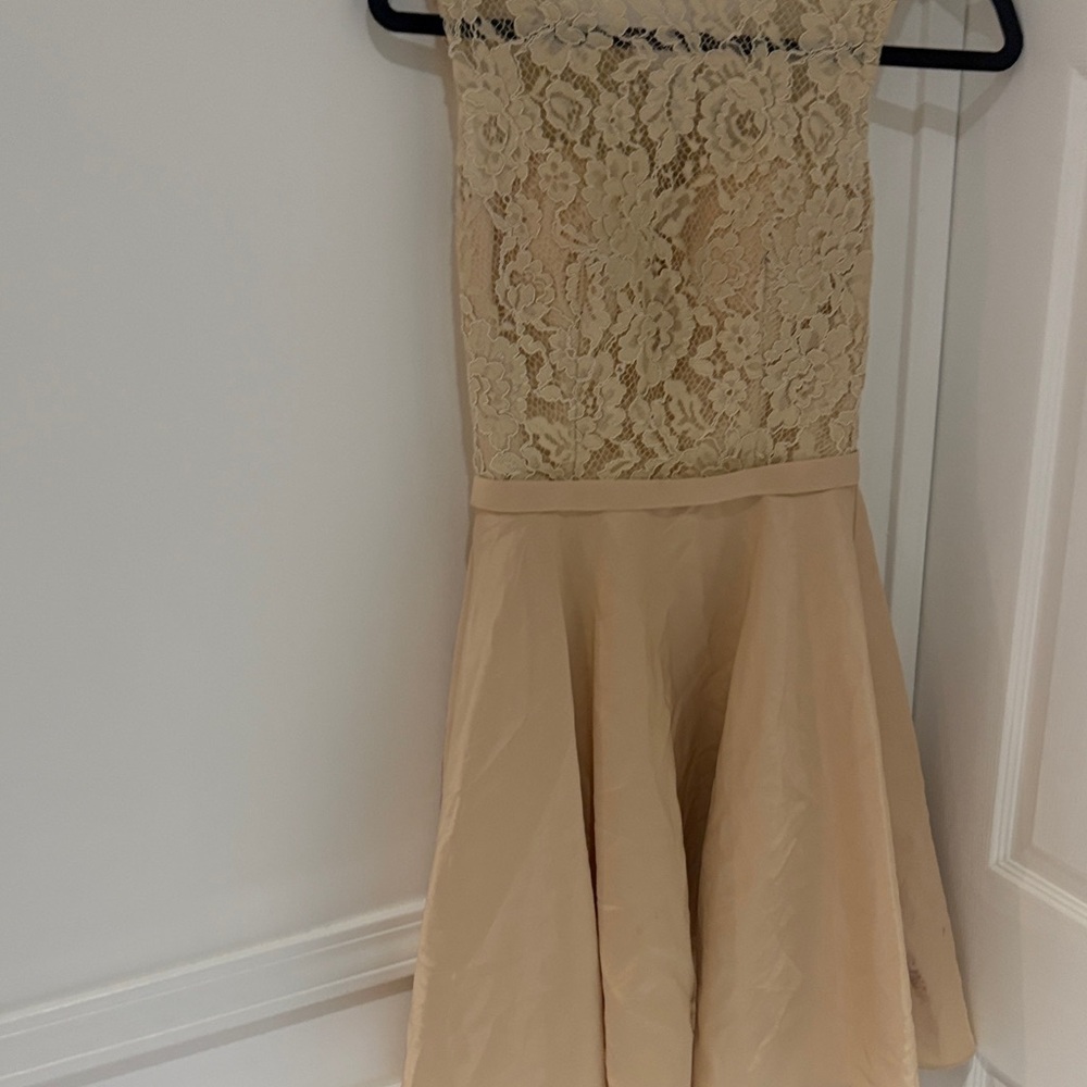 Anny Lee Cream Lace Dress